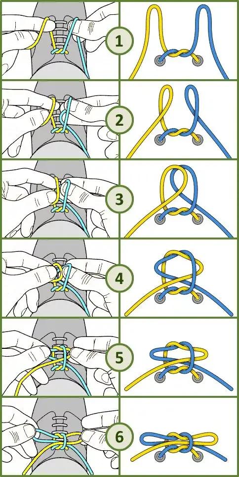 回头率100%的扎鞋带方法,鞋带花式系法简单回头率超高