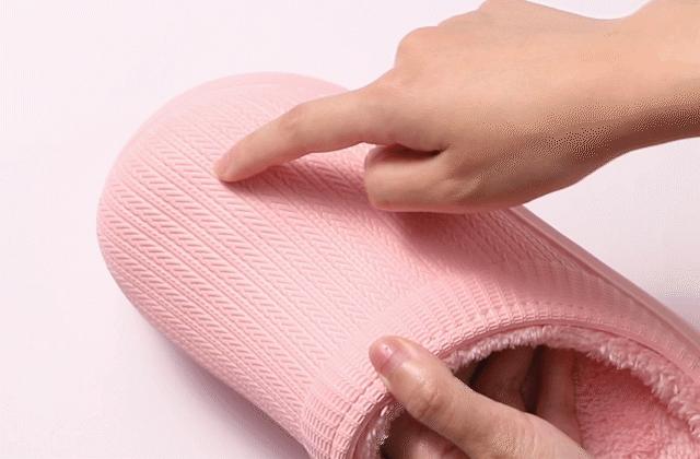 穿上这棉拖，如同踩在大朵棉花上，不怕水防滑、1秒解压，巨舒服