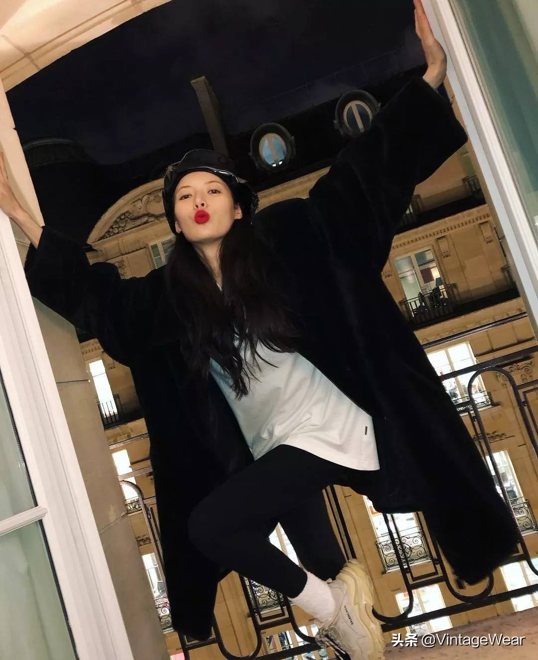 金泫雅的穿衣风格是什么,金泫雅ins大衣搭配