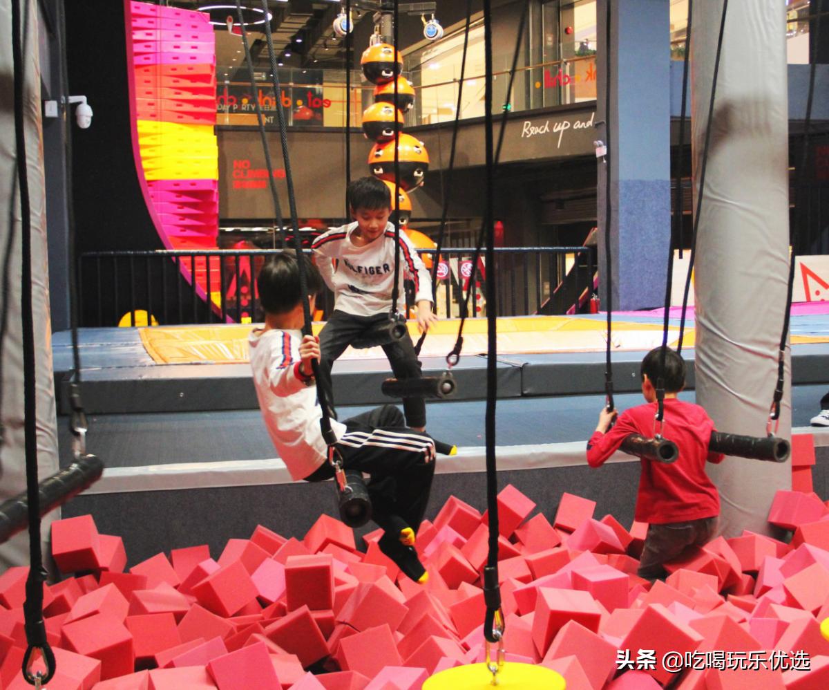 蹦床公园dojump,北京dojump蹦床公园探店