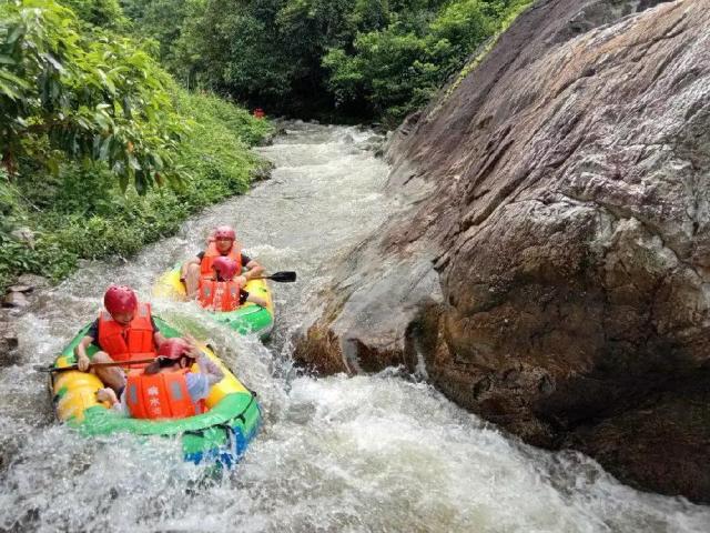 博罗响水河漂流落差大吗,惠州博罗响水河漂流