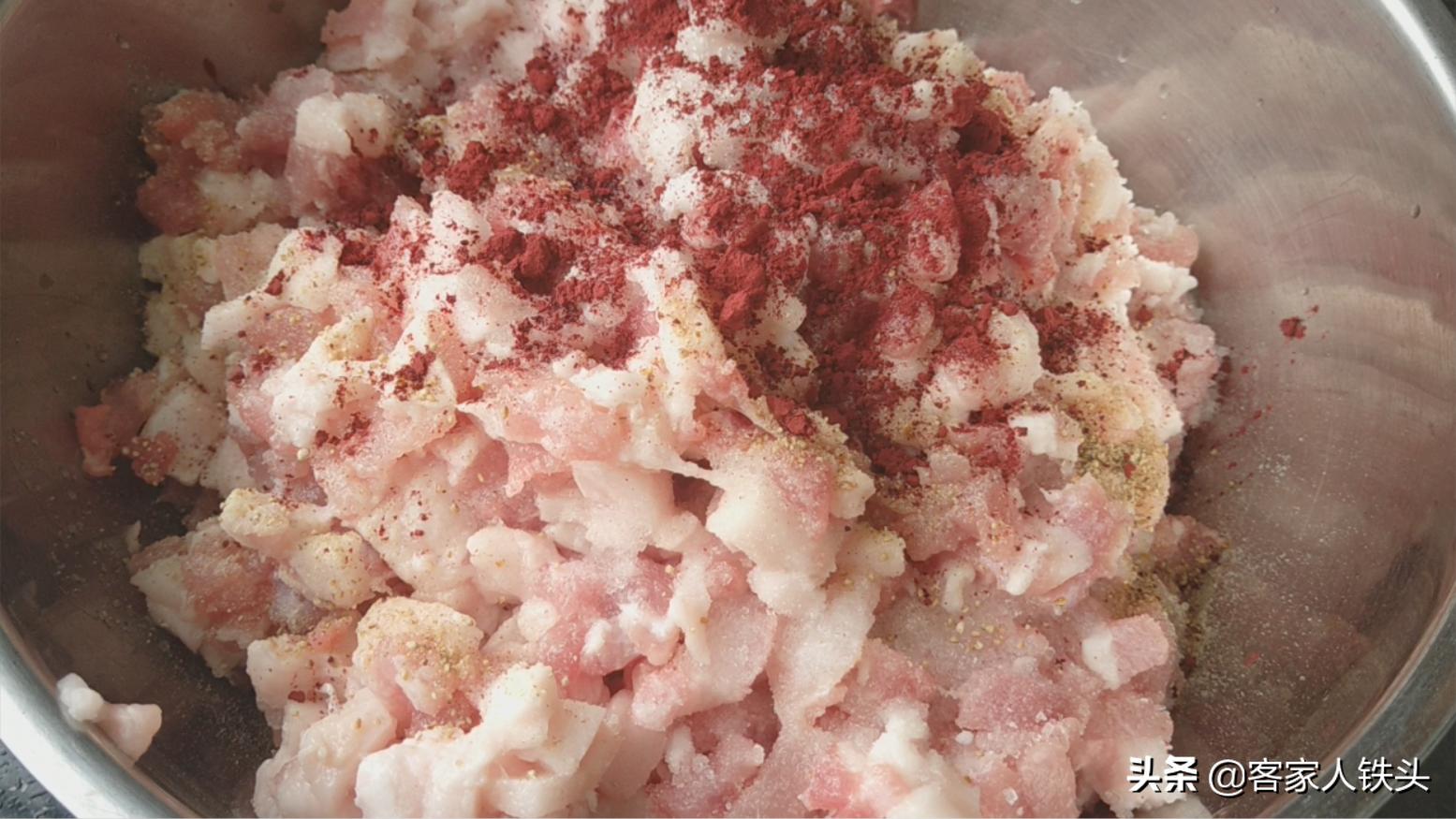 梅州客家咸香腊肠腊肉,客家腊肠制作方法和配方视频