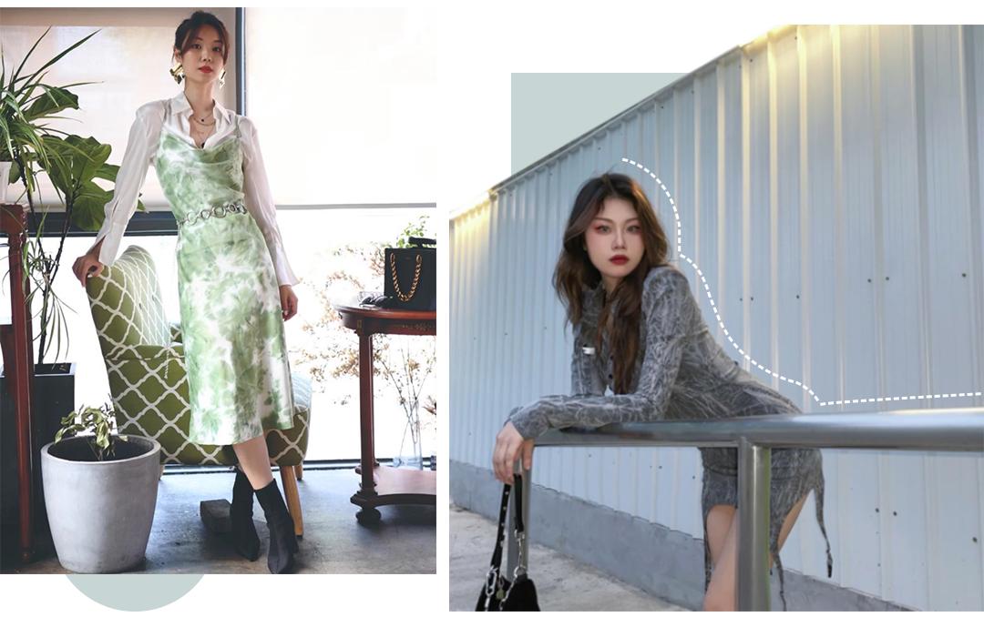 秋天连衣裙推荐,秋天必备的连衣裙简约搭配