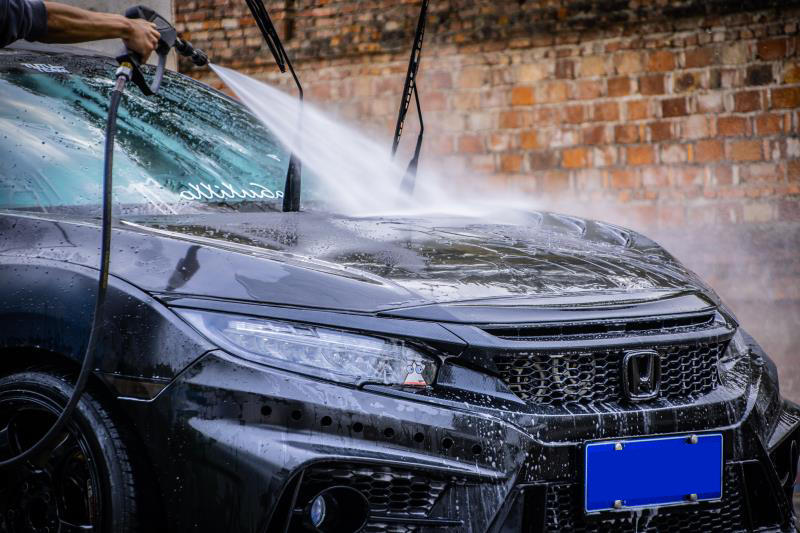 十代思域外观黑白改装方案,十代思域全黑改装