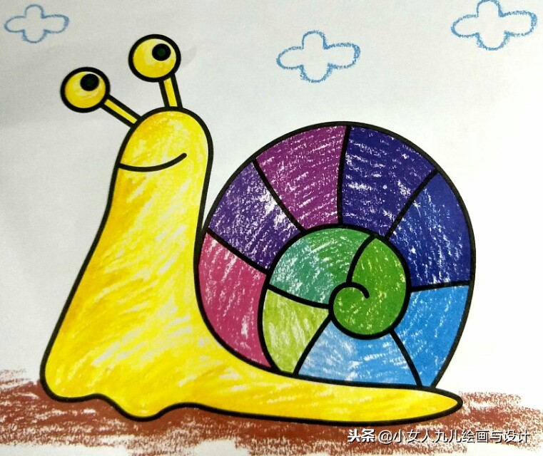 儿童简笔画彩色可爱步骤图文,超萌彩色简笔画手把手教孩子