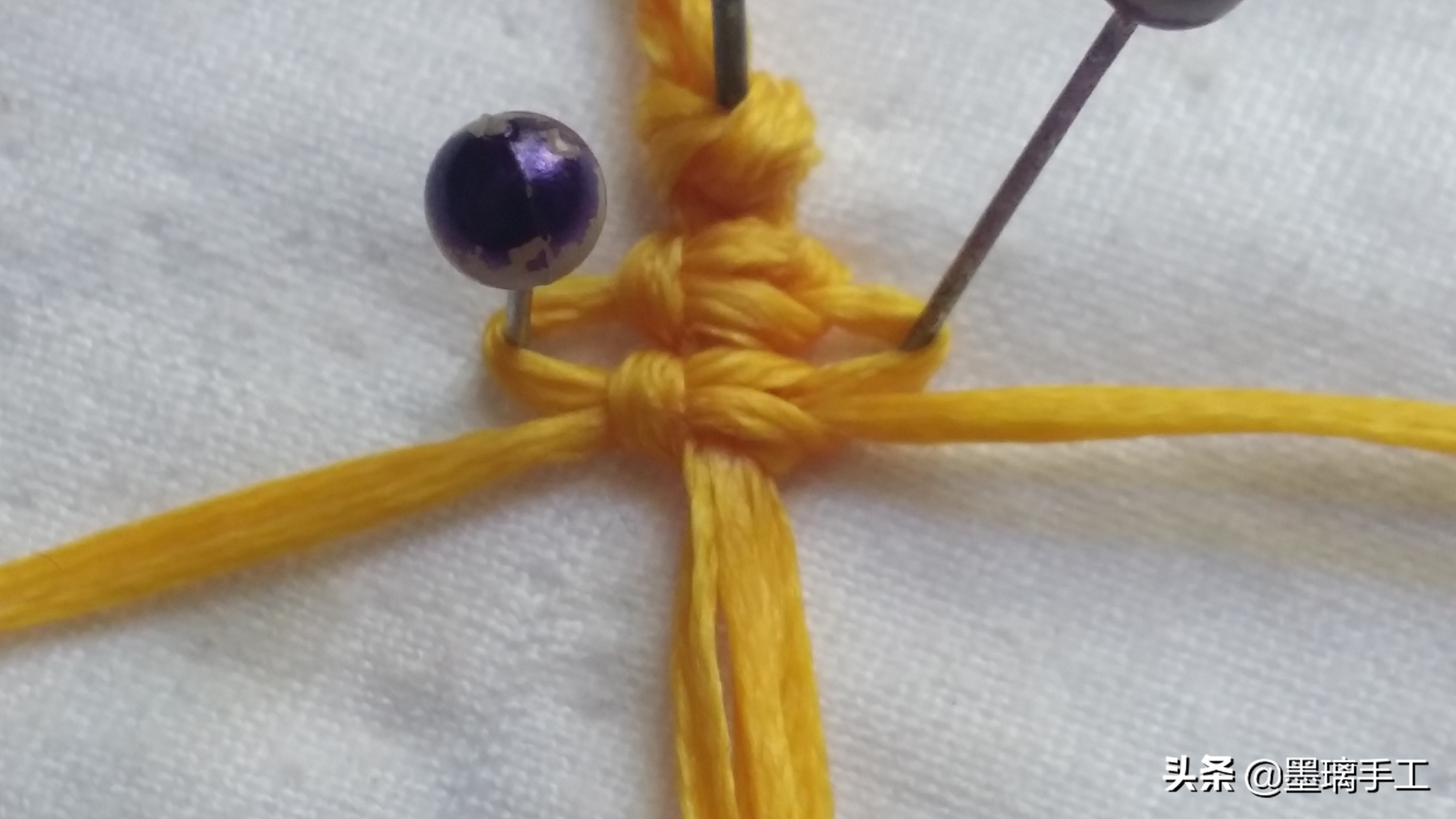 挂饰编绳教程大全,平安喜乐绳编车内挂饰教程