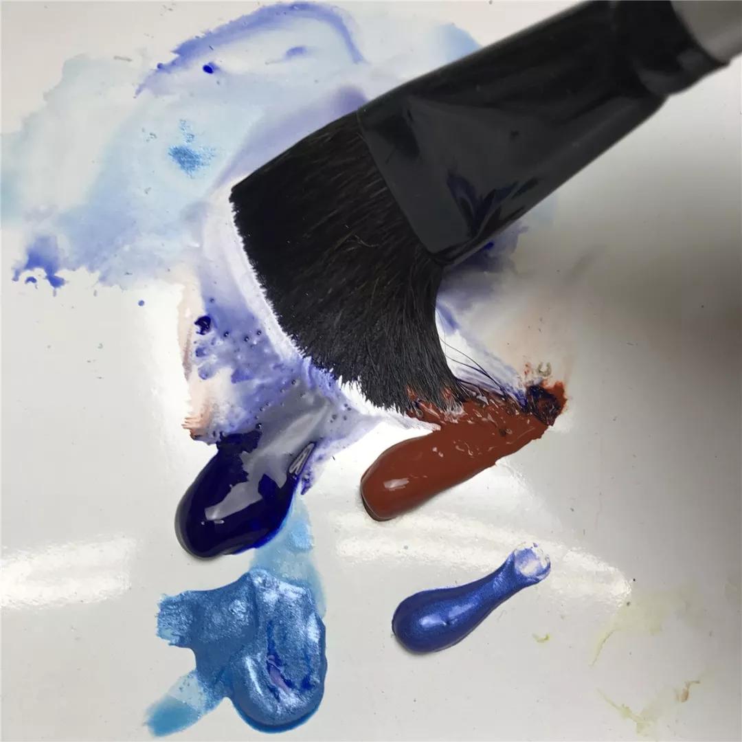 100幅风景写生水粉画教程,如何画雪景图水彩画教程