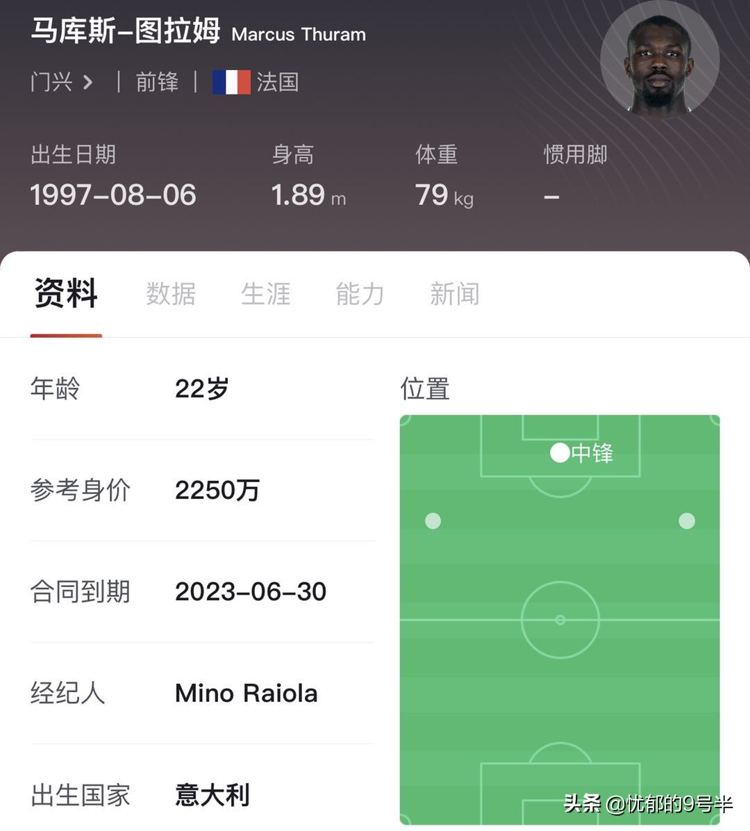 门兴新星小图拉姆，会是伊瓜因的完美接班人吗？