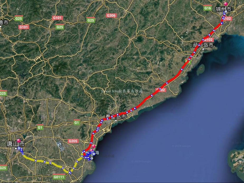 北京附近翡翠岛沙漠,渤海明珠翡翠岛夜景