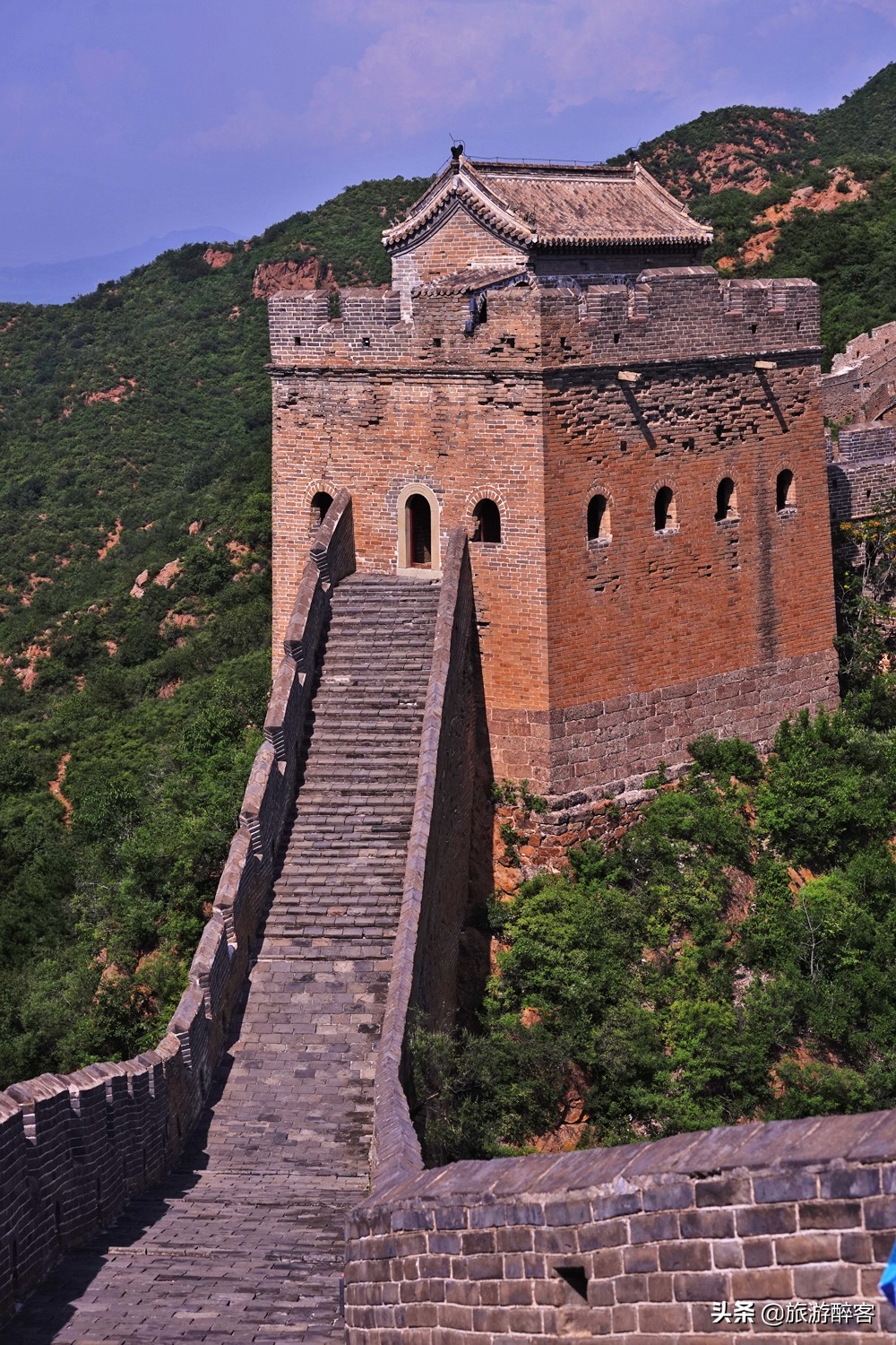 金山岭长城尽头,燕山金山岭长城