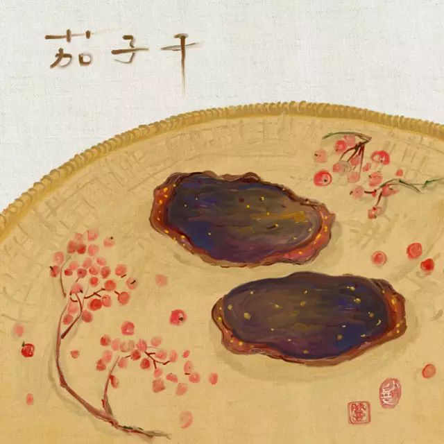 日本插画师的美食插画手绘图片,适合临摹的美食插画