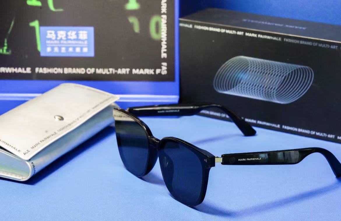 大明眼镜与马克华菲独家发布V-MARK蓝牙智能眼镜