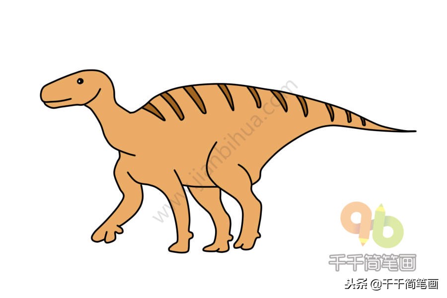 简笔画100个恐龙9-10岁,儿童简笔画恐龙大全简单又漂亮