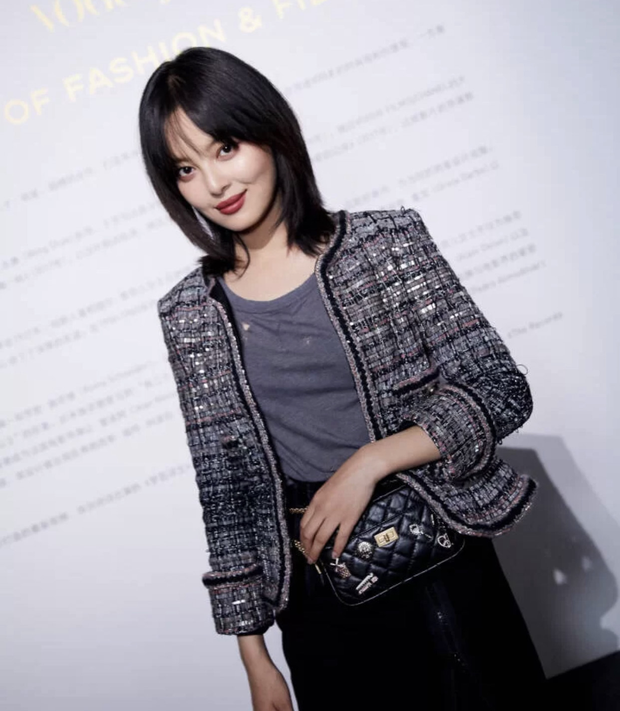 蔡文静八字刘海,蔡文静刘海照