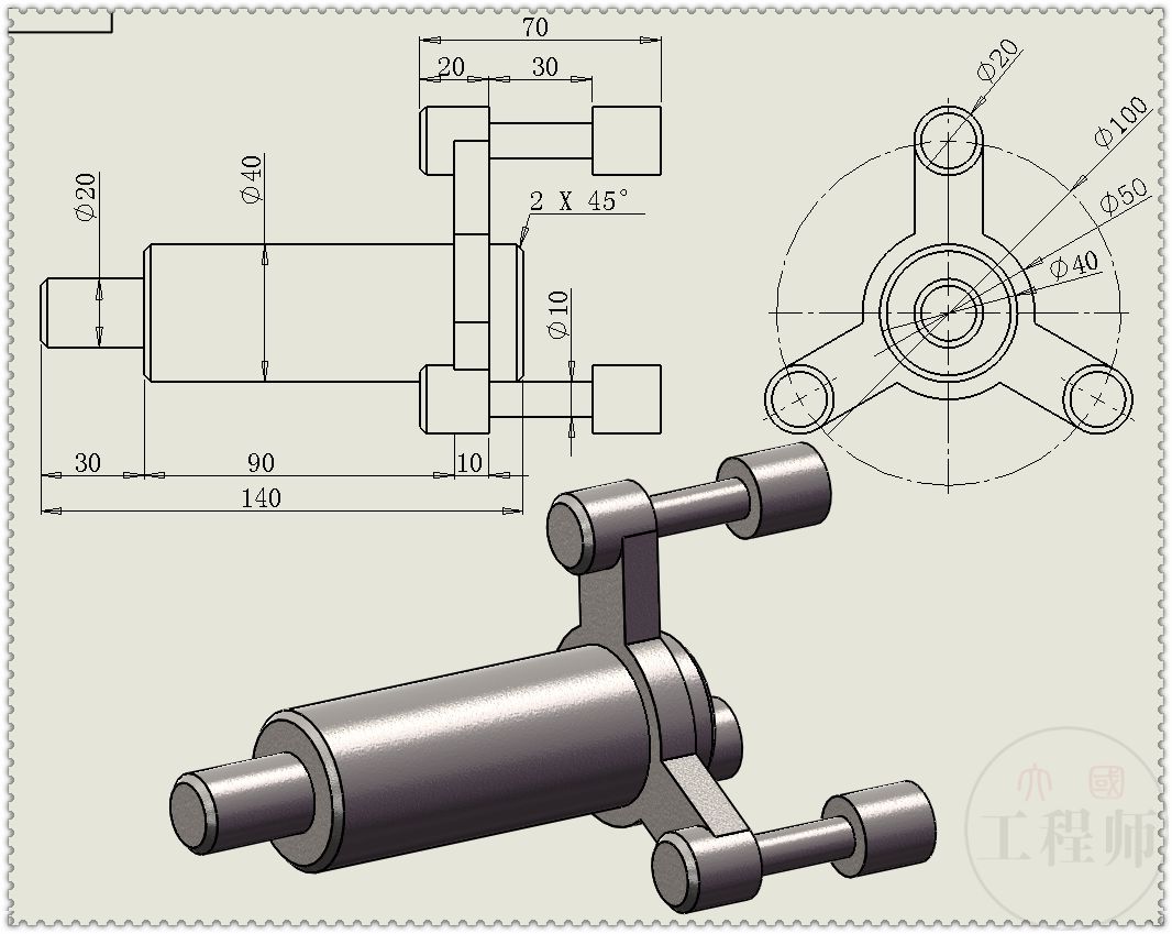 手柄solidworks,solidworks可调手柄