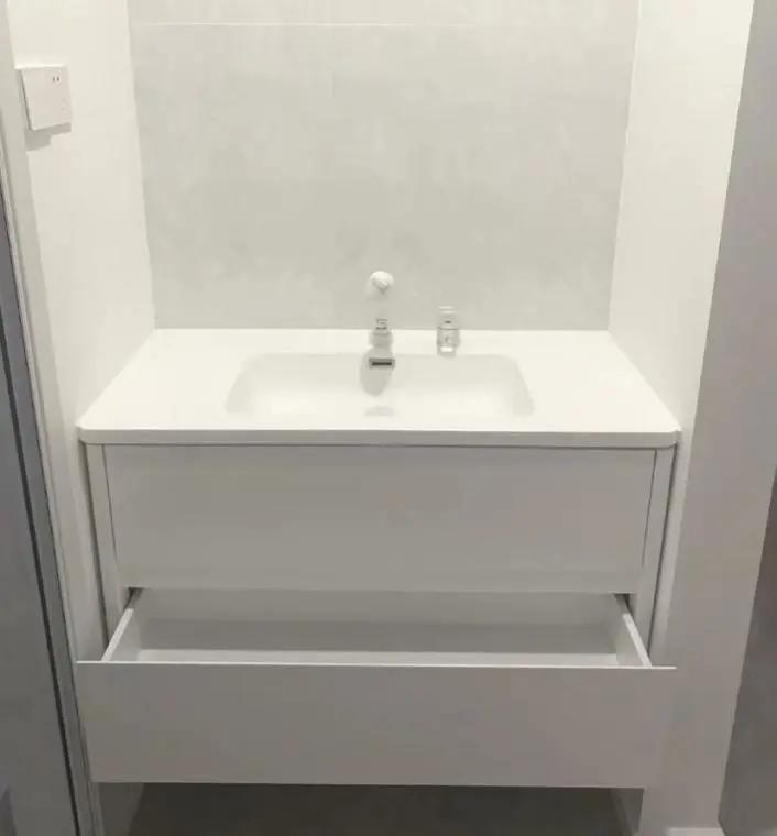 卫生间装修不能错过的浴室柜,小的卫生间如何选浴室柜