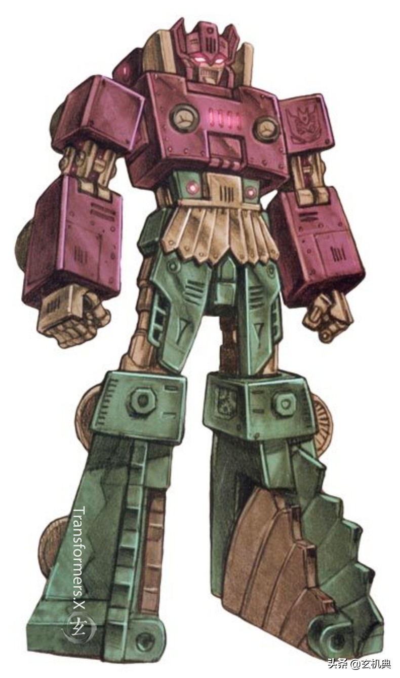 变形金刚隐藏角色霸天虎成员,变形金刚动画巨无霸人物图解