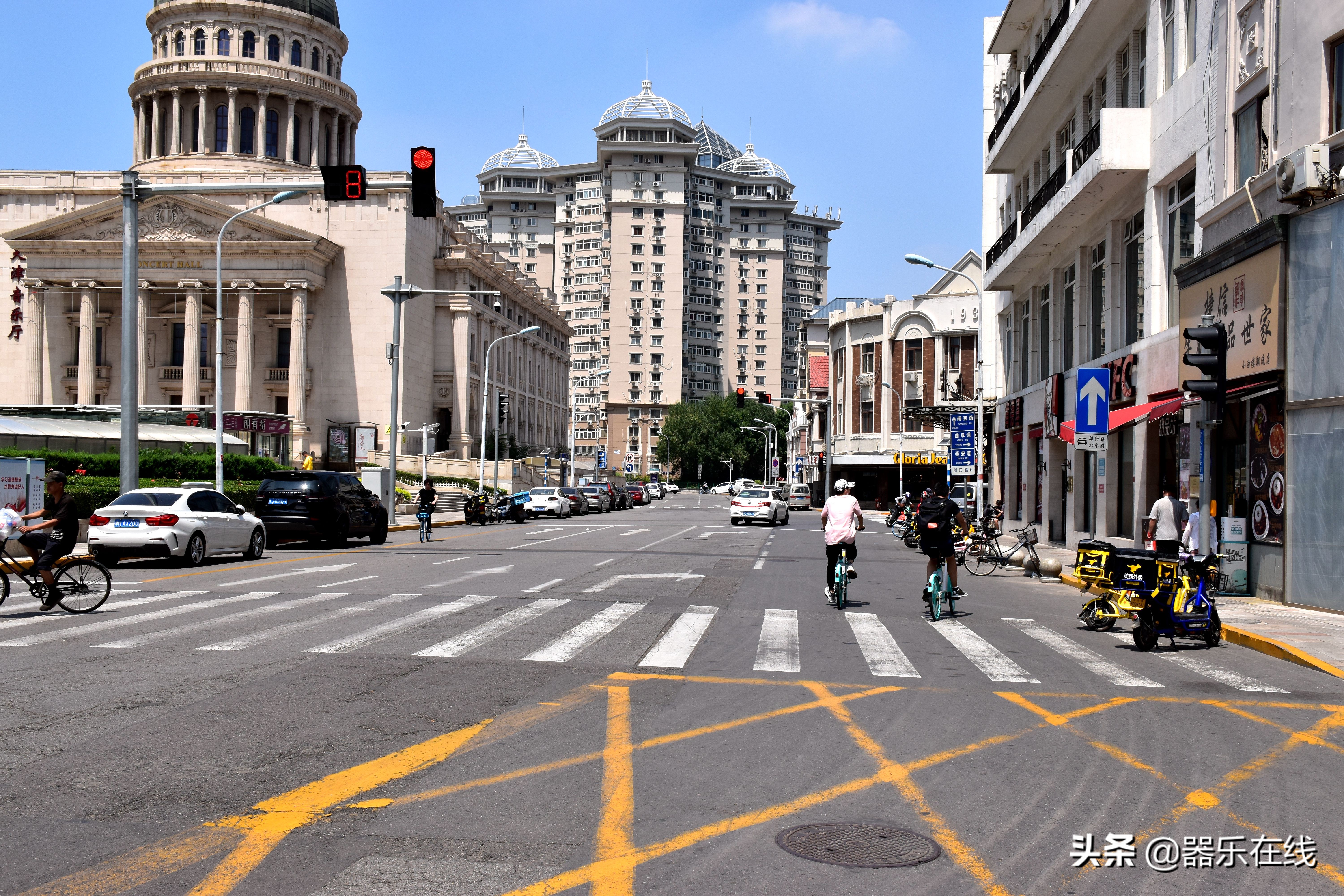 天津小白楼商务区标志性建筑,天津小白楼高楼
