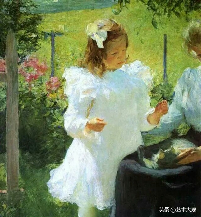 美国印象派画家油画作品欣赏,美国印象派油画