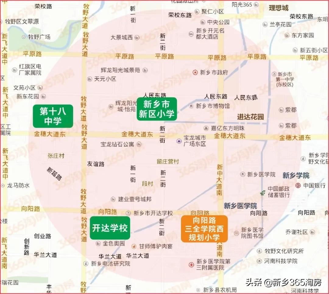 新乡市平原新区新建学校,人口减少但是大学为什么还在扩建