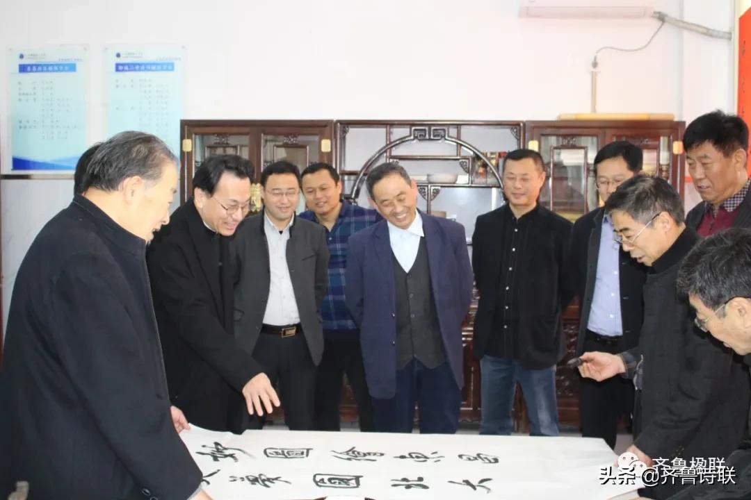 齐鲁联讯｜刘太品会长验收聊城二中“中国楹联教育基地”创建工作