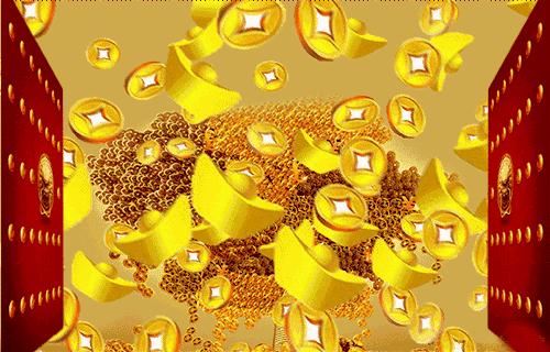 打开吉祥之门迎八方宾朋,打开大门迎财神财源滚滚