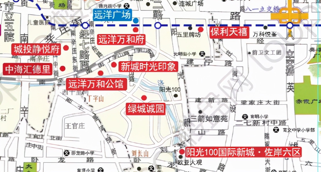 “东盛福、西和谐”—济南改善市场的难兄难弟