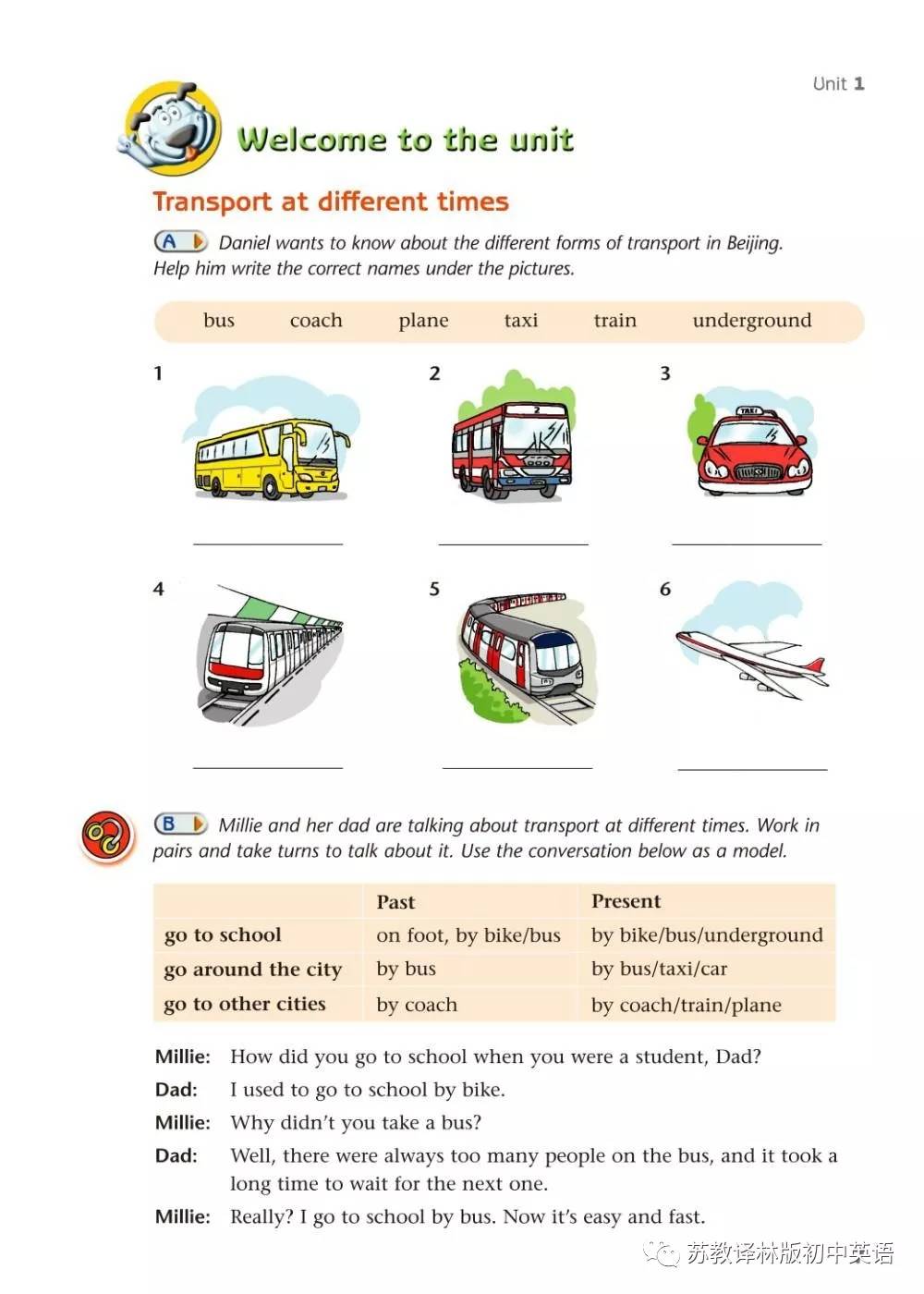 寒假预习｜苏教译林版初中英语八年级下册Unit1—Unit3