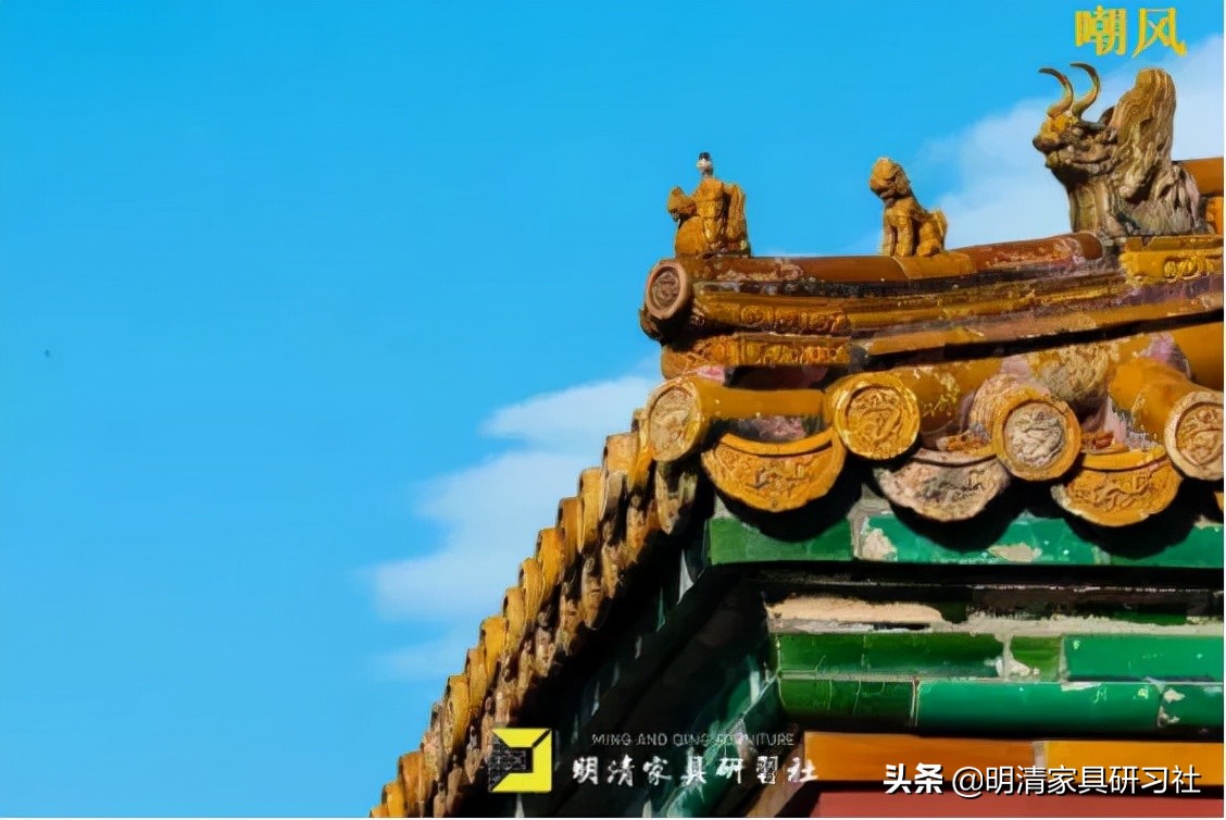 古代造物建筑中的山海神兽