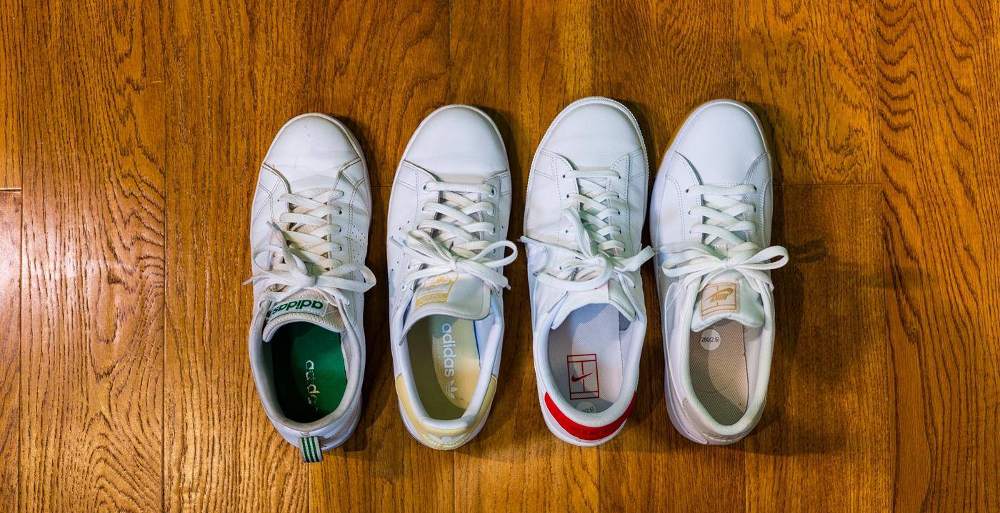 阿迪和彪马小白鞋,阿迪与耐克同类鞋科普