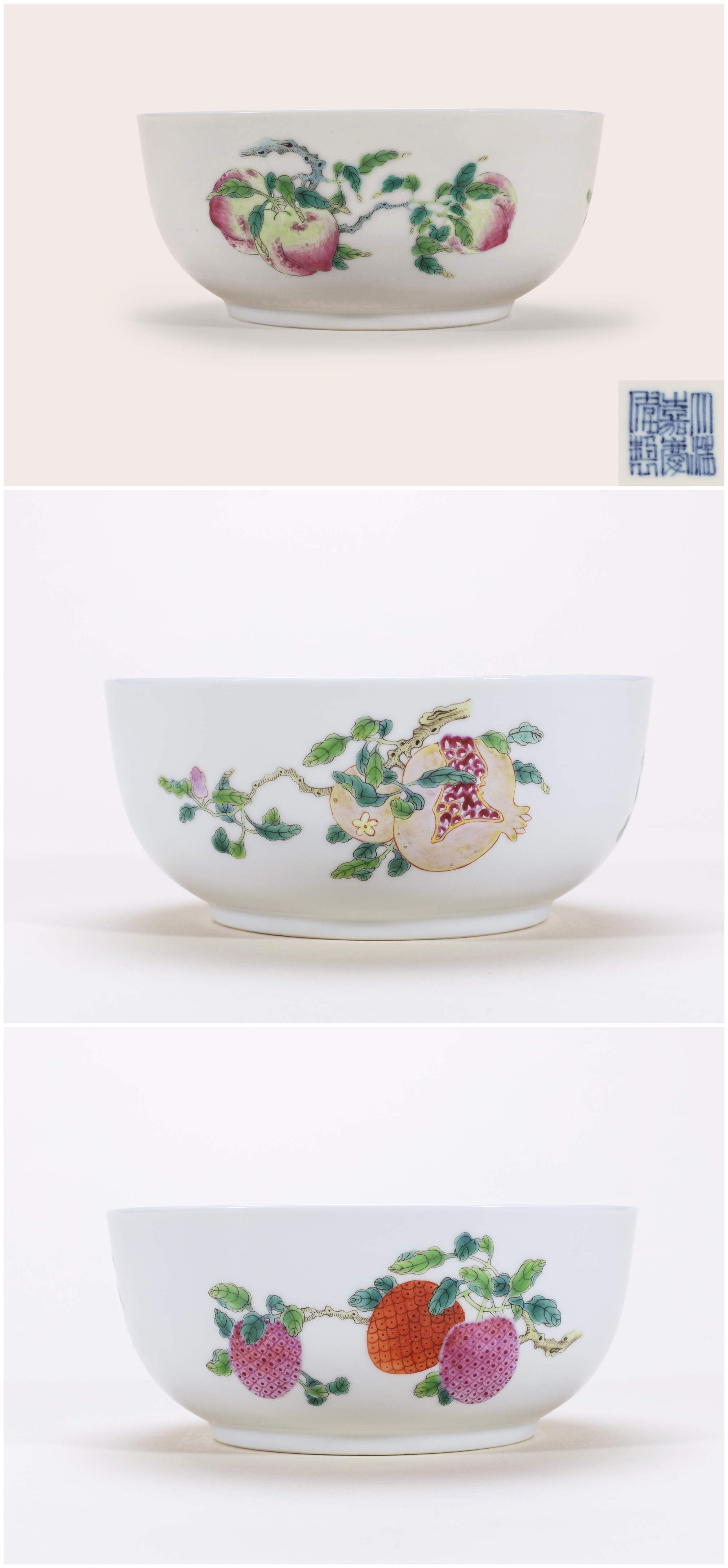 仿清民国粉彩大花瓶插花,乾隆粉彩百鹿尊插花