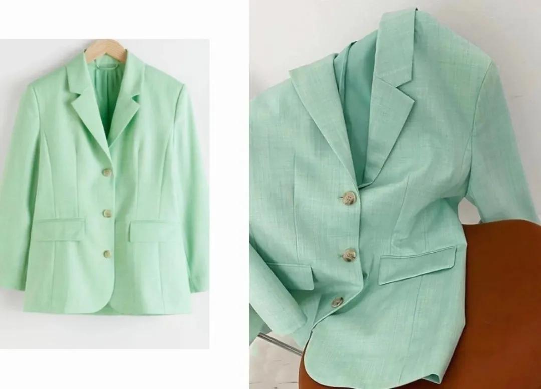 一套西装又正式又休闲,30-35岁女性春季穿搭西装