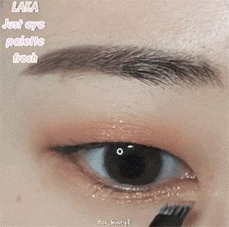 内双单眼皮怎么化妆简单又好看,内双单眼皮日常化妆