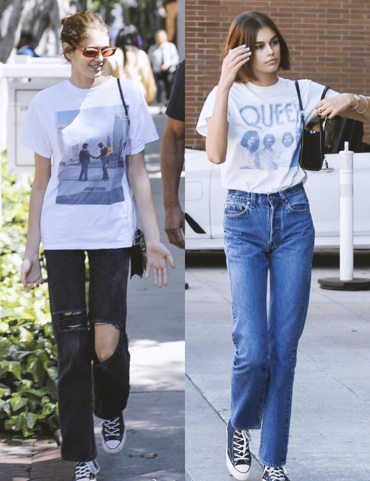 凯雅·杰柏kaiaGerbe“街拍王”，展示18套简约大气欧美风搭配