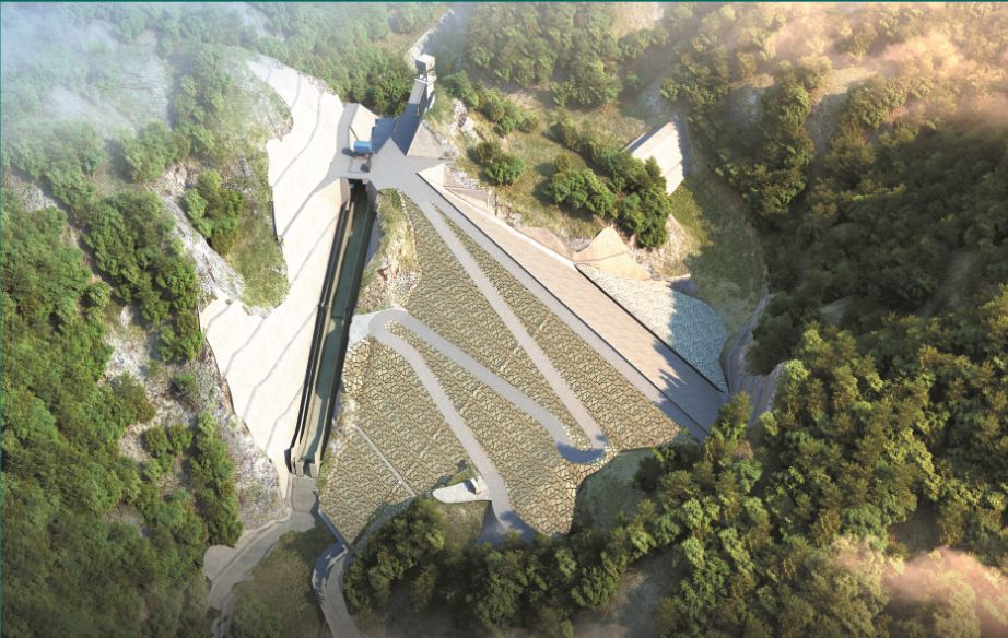 镇安抽水电站主体工程,镇安抽水蓄能电站施工现场