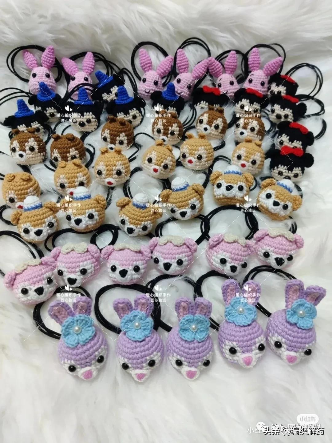 一夜暴富钩针教程,做手工用的钩针图解