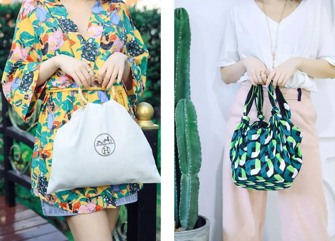 废旧纸袋如何做收纳包包,大牌纸袋斜挎包包改造教程