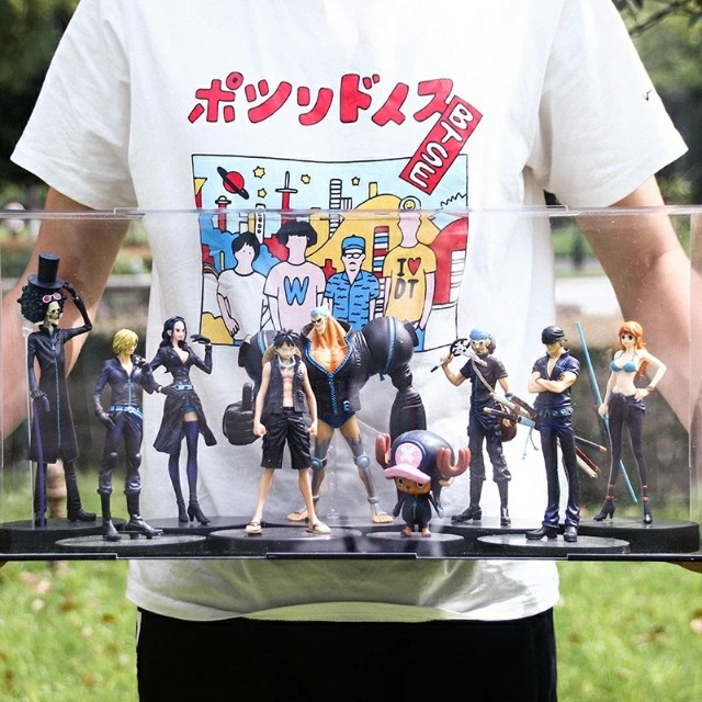 海贼王手办一番赏4档路飞鬼岛,海贼王手办草帽团全套10人