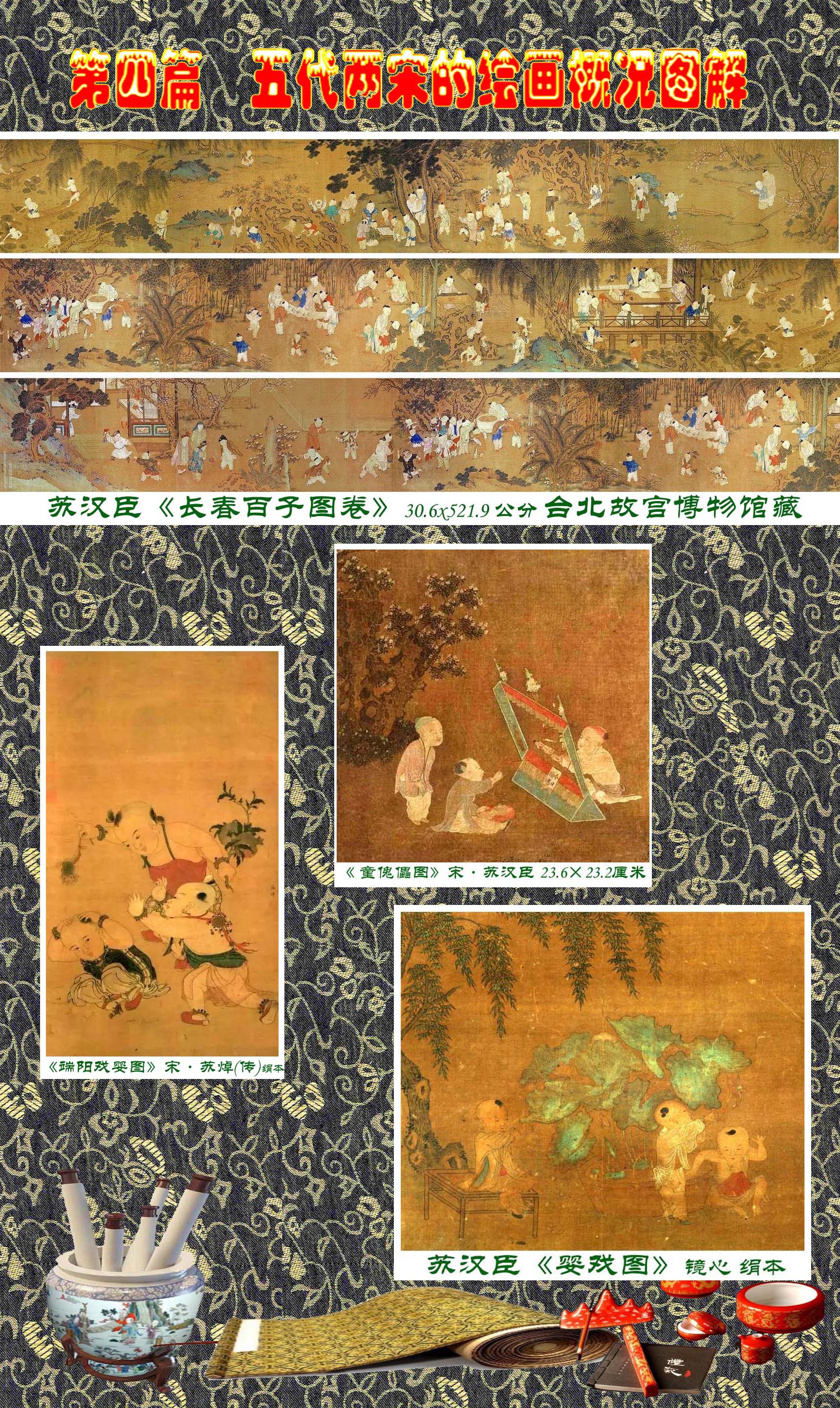 五代两宋时期中国画,中国画绘画基本知识