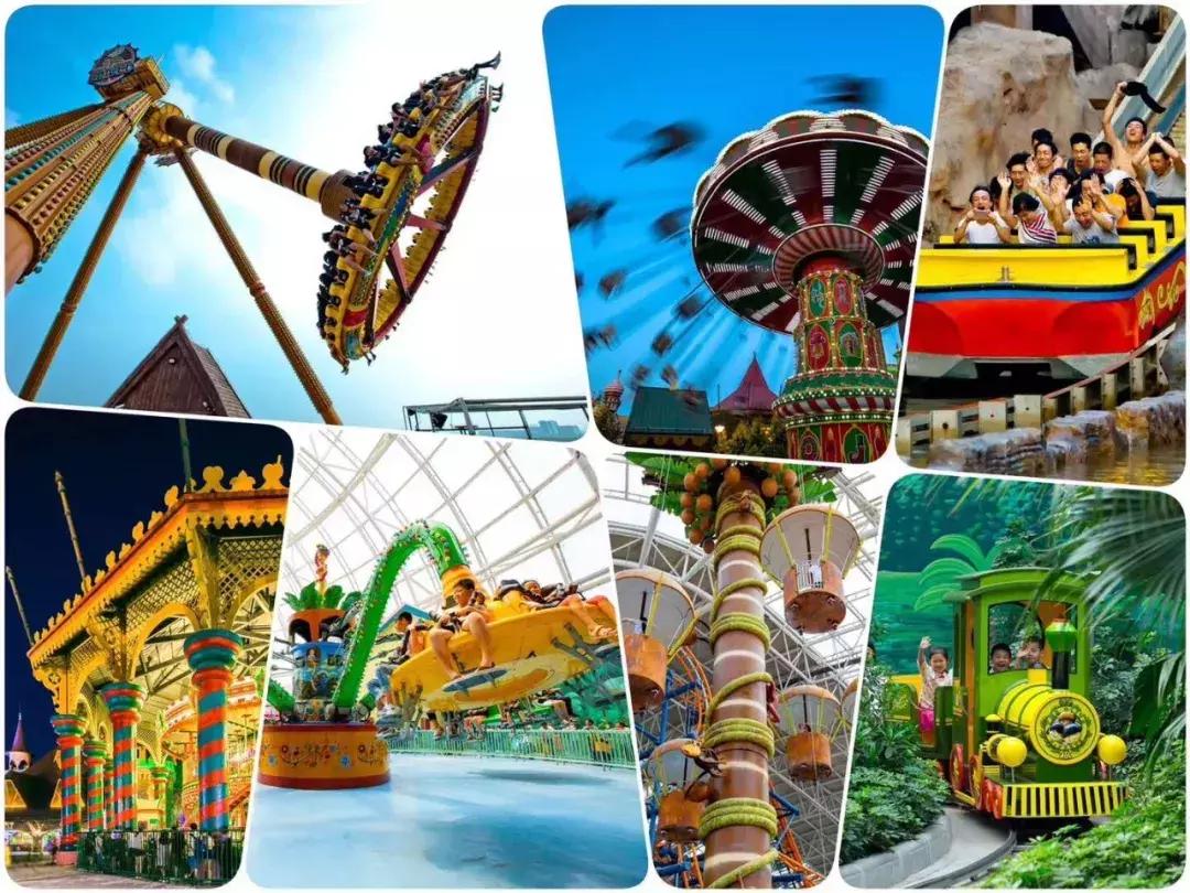天津欢乐谷项目一览表,天津欢乐谷所有项目最新