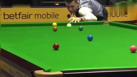 台球如何玩跳球,近距离台球跳球