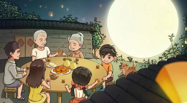 中秋的来历和习俗手抄报教程,中秋的来历和习俗视频讲解