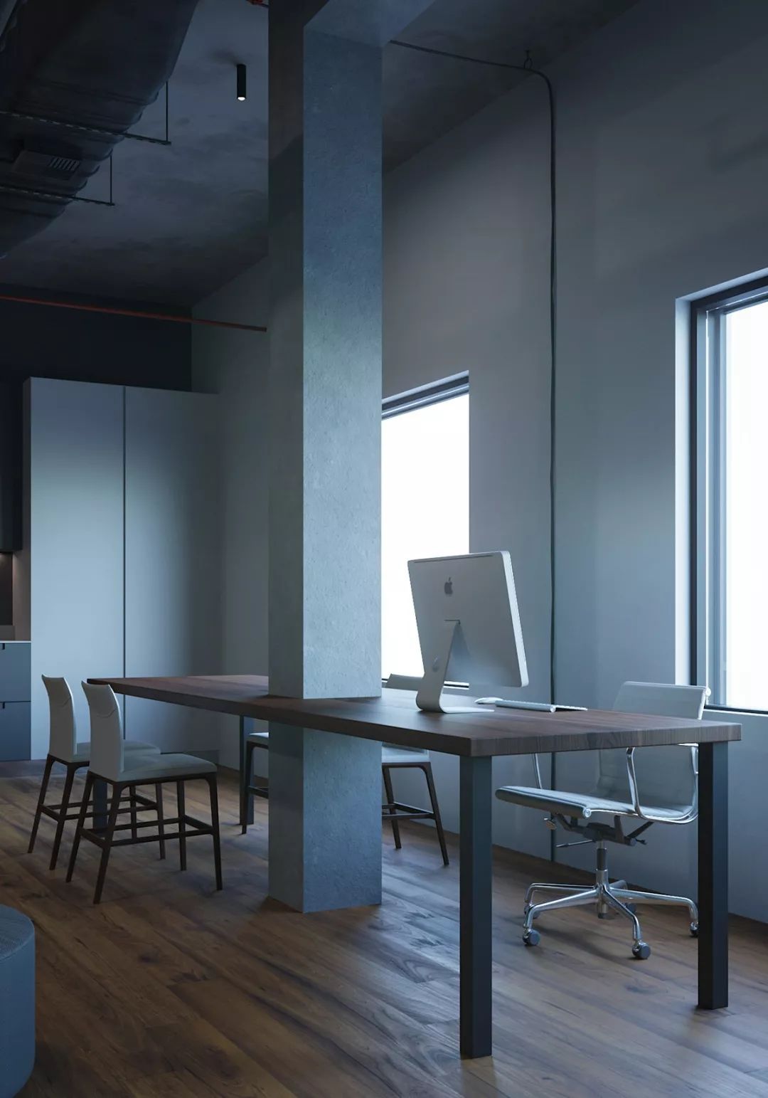 时尚灰内饰,现代风灰色装修内饰设计