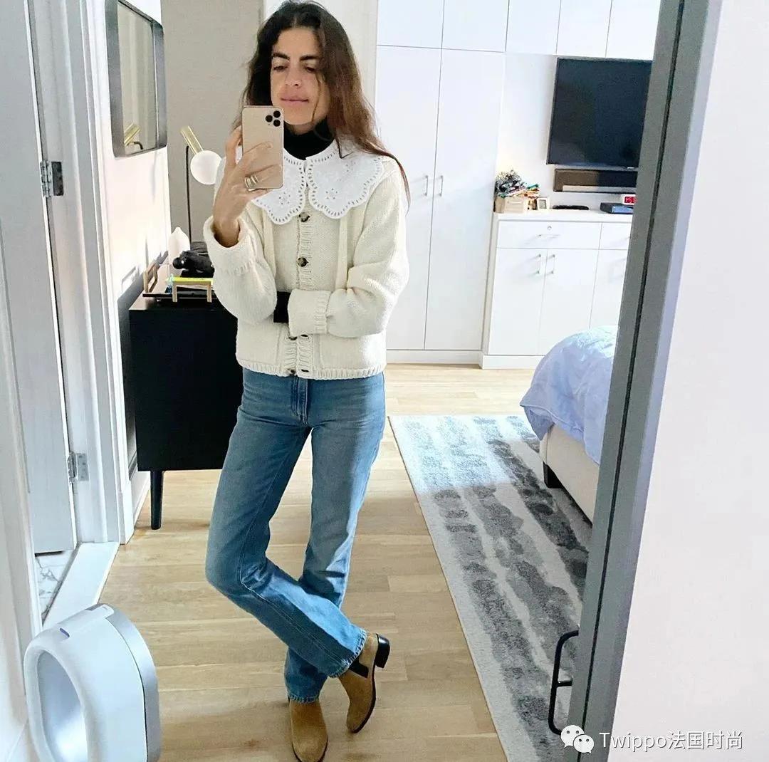 法式小众高级感小衫套装,超级好看的法式小衫