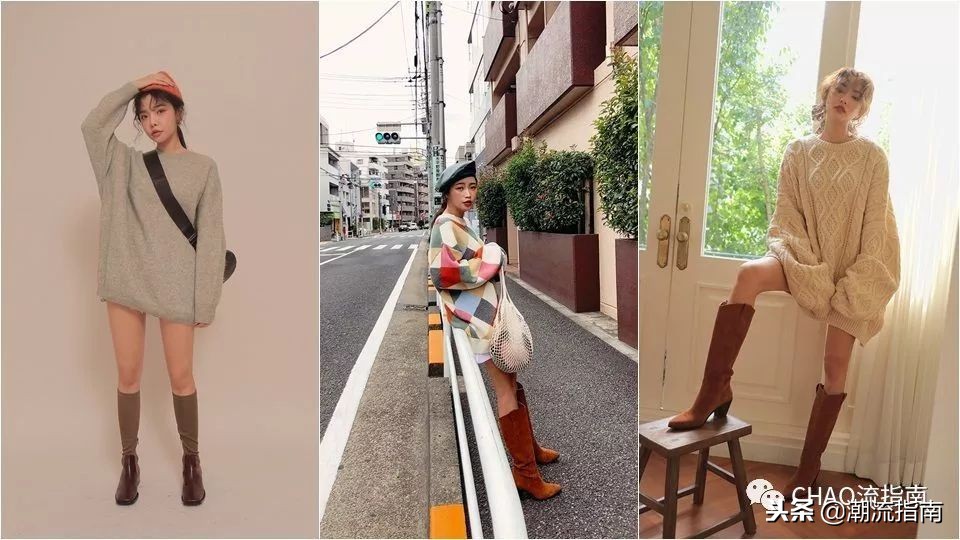 衣服怎样扎起来好看,毛衣穿外面怎么扎更好看