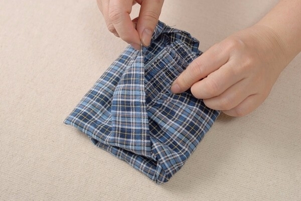 口袋折衣服的方法,不需要胶水纸口袋折法