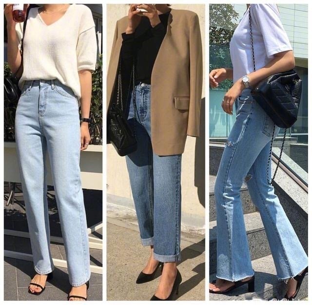 牛仔裤的24种穿搭,牛仔裤的4款搭配让你简单又时尚