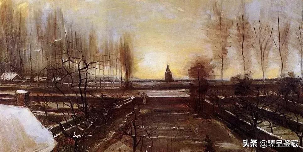 梵高在薄情的世界深情的活着,梵高是一个孤独的疯子