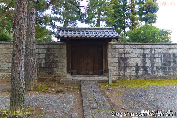 京都大德寺的庭院,织田信长墓地图片大全