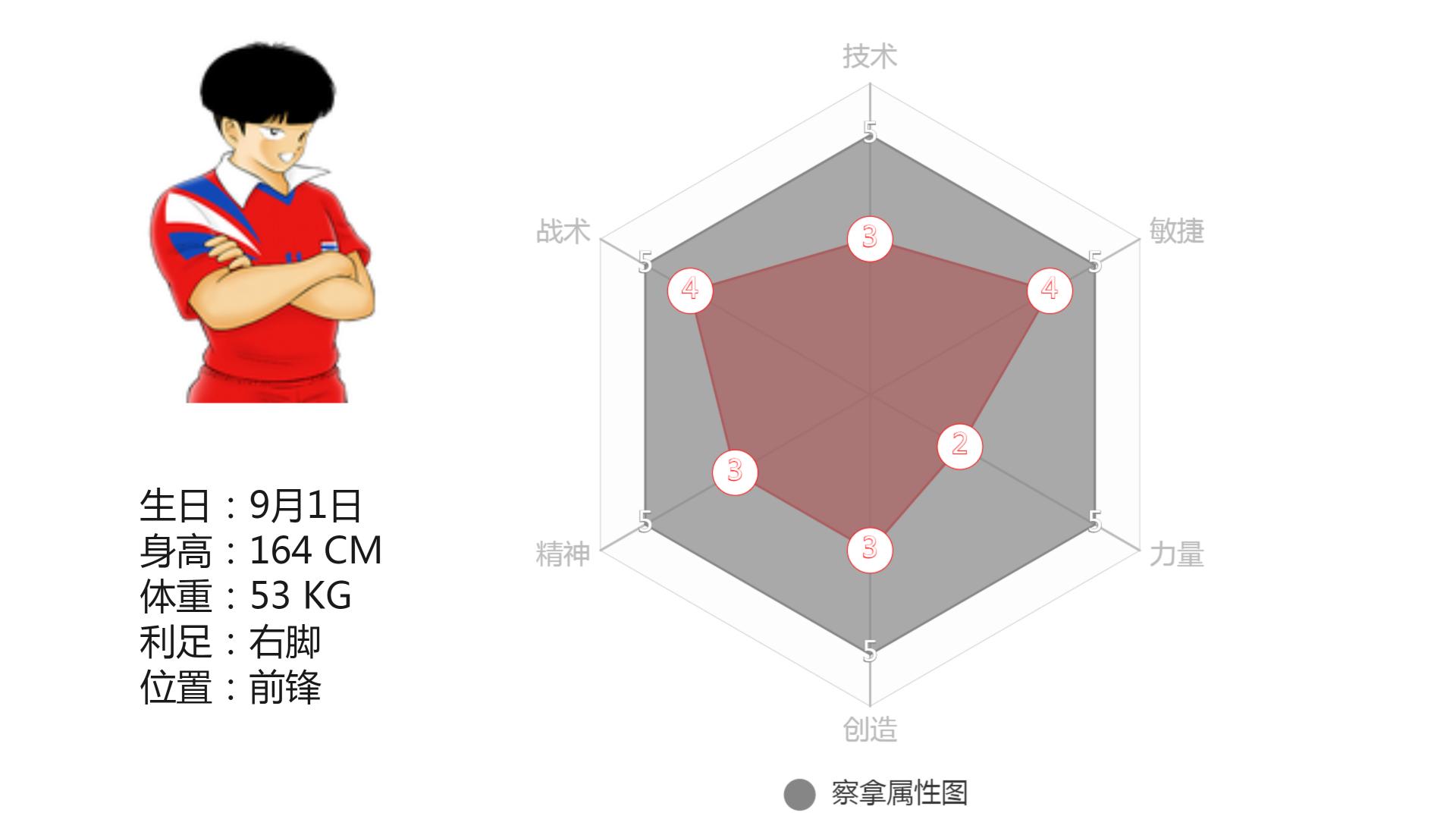 足球小将各个国家队阵容,足球小将球员个人信息